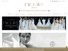 Tablet Screenshot of nicolespose.it